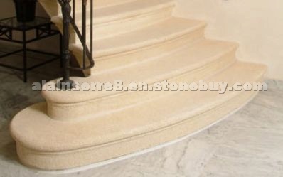 Limestone stairs