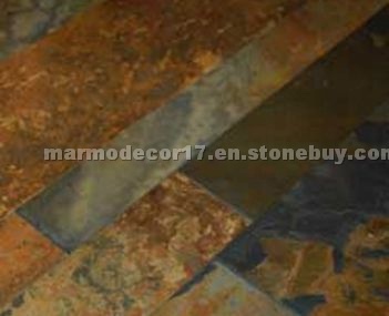 African sunset slate