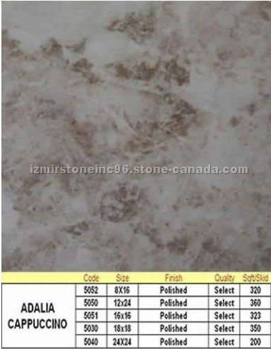Adalia Cappuccino marble