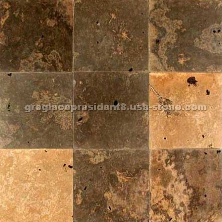Bronze Lake Fossil Stone Tiles