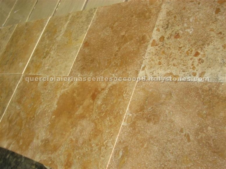 Aurora Dorato Peruvian Travertine Vein Cut