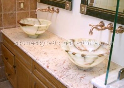 White Onyx Sinks