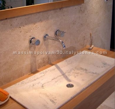 Becagli Light Travertine Application