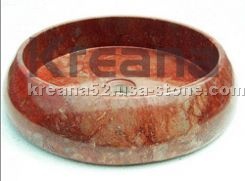Arizona Red Marble Sinks