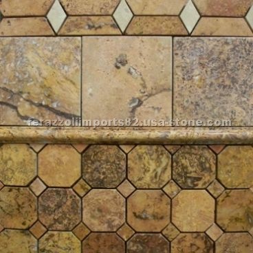 Amber Honed Travertine