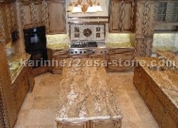 Brazilian Exotic Granite Kitchen Tops, Islands