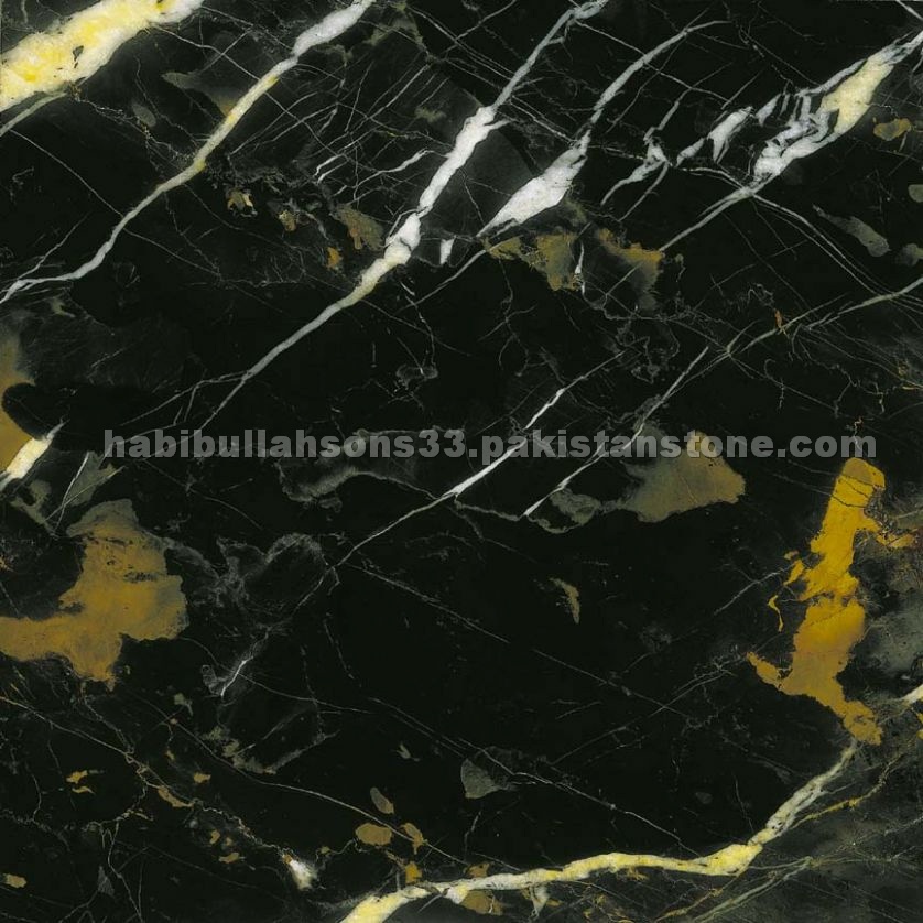 Black Gold Marble