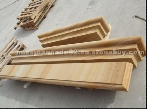 Yellow sandstone windowsill Yellow sandstone windowsill