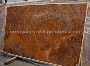 Aztec Red Onyx Slab