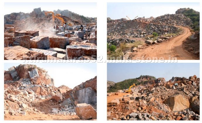 Vizag Blue Quarry, Granite Blocks