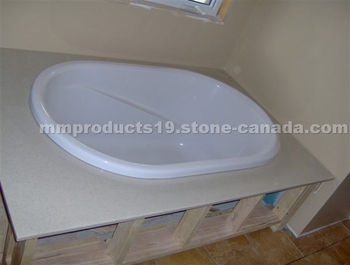Cultured Marble Bathtub Deck