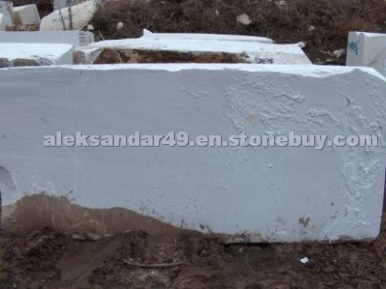 Bianco Sivec Marble Blocks