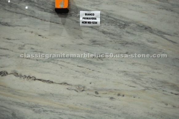 Bianco Primavera Marble slabs