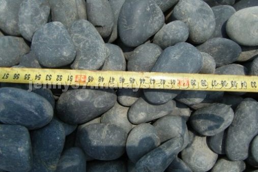Natural Black River Pebble Stone