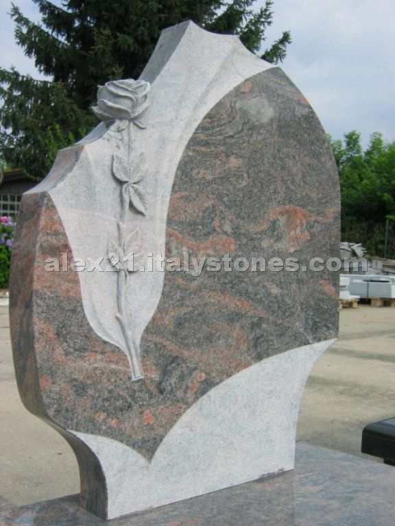 Himalayan Blue Granite Tombstone
