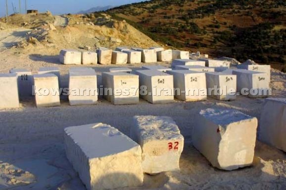 Gohareh Export marble (Raw block)