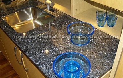 Labrador Blue granite kitchen worktop