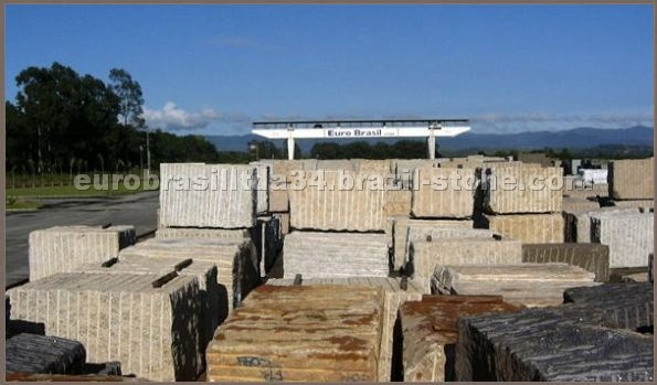 Brazilian granite blocks