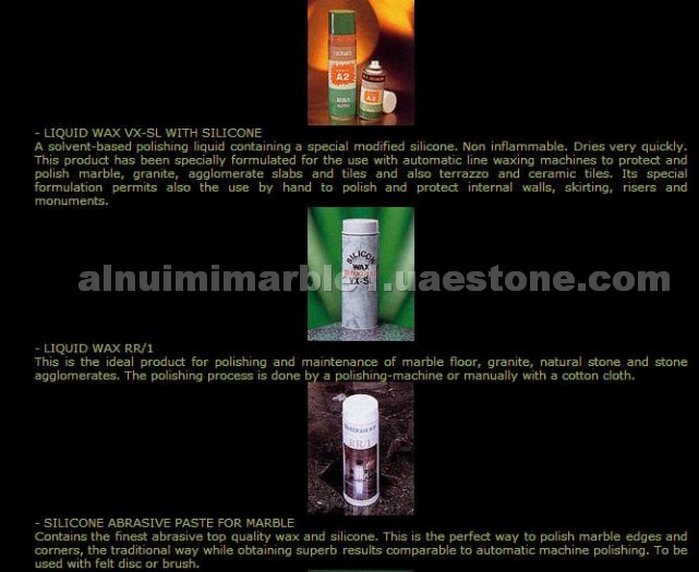 Bellinzoni Polishers for Marble, Granite