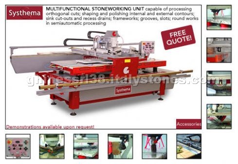 Systhema- Multifuctional stoneworking unit