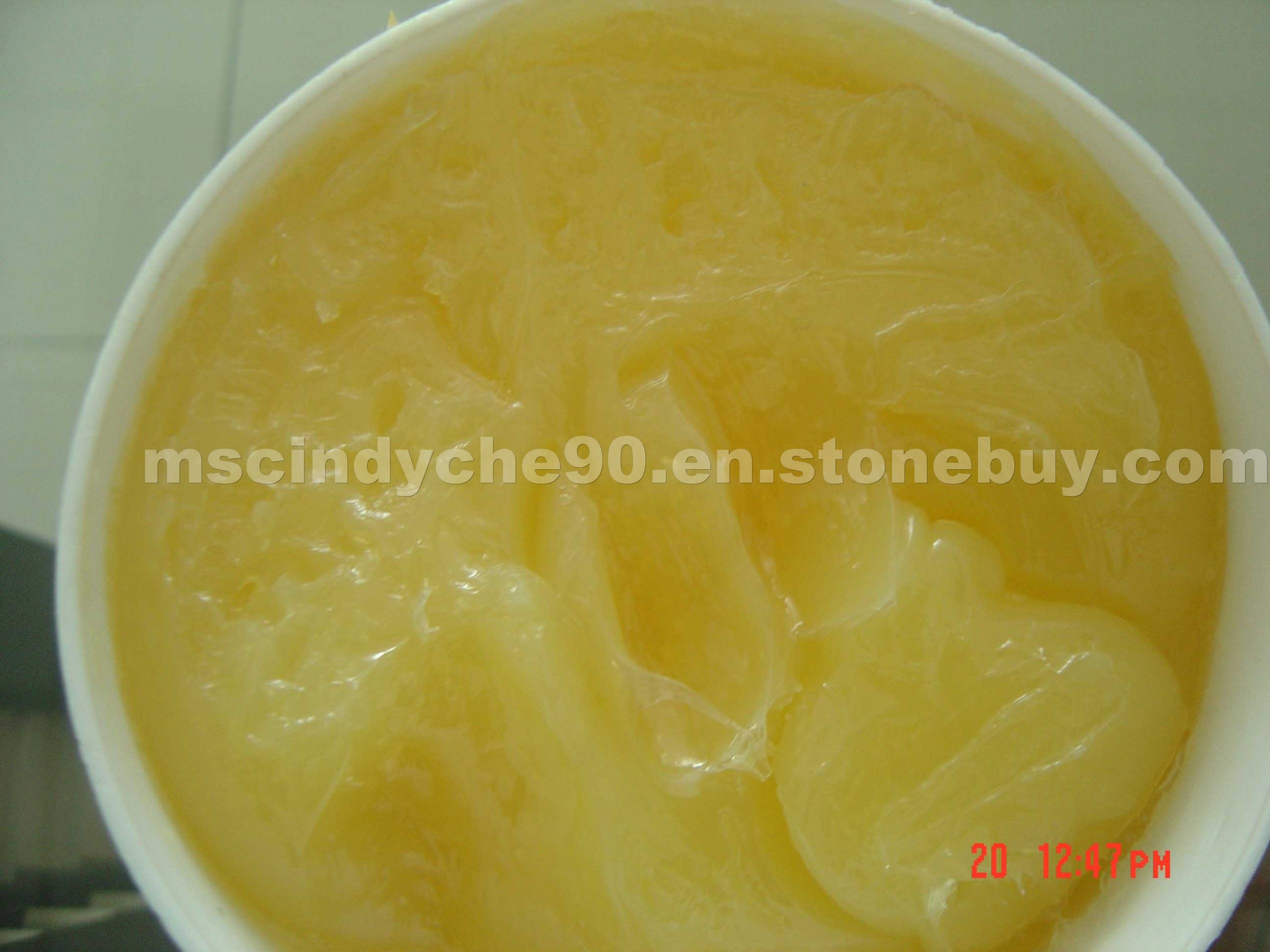 Knife grade resin