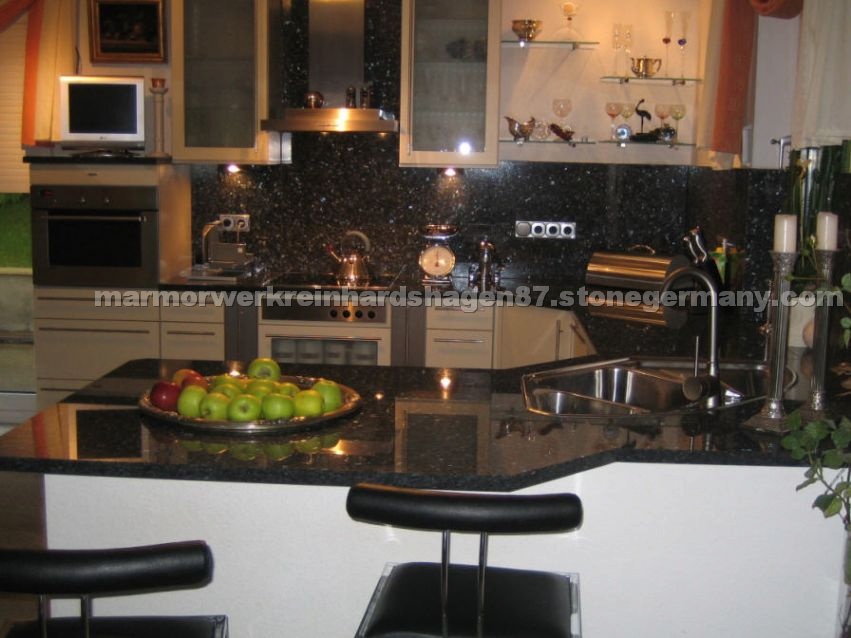Blue Pearl 3cm Countertops