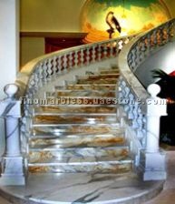 Marble staircase