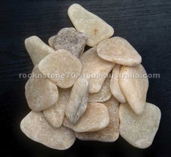 Flat Ice-Stone Loose Pebble