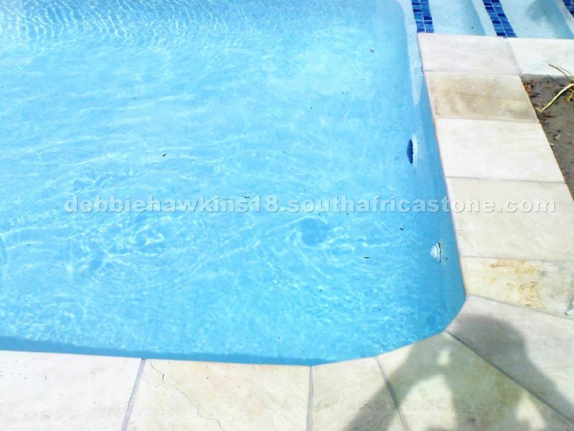 Sandstone Pool Copings Double Bullnosed