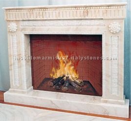 Limestone-Marble-Travertine Fireplaces Limestone-Marble-Travertine Fireplaces