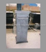 Belgian bluestone letter boxes