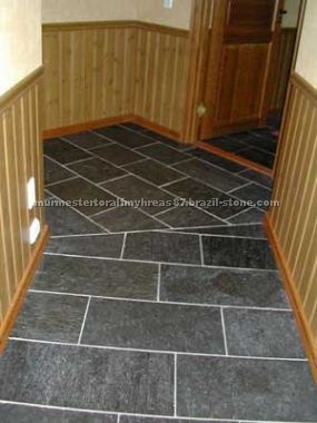 Black Slate floor tiles
