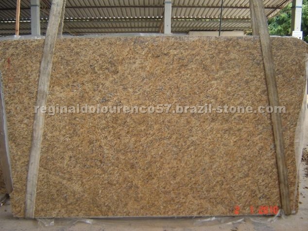 Yellow Granite - Santa Cecilia Slabs