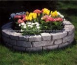 Concrete products, stone, wall, outdoor garden