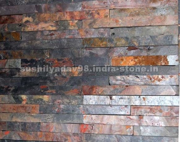 Multicolor Slate Wall Panel
