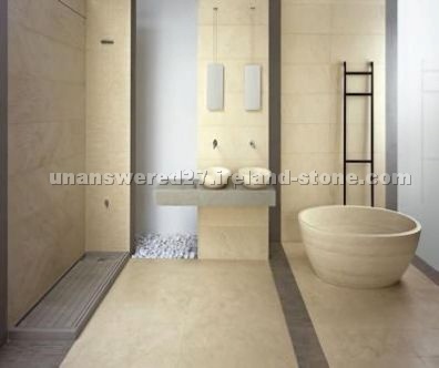 Stone bathtubs, basins, bathroom design