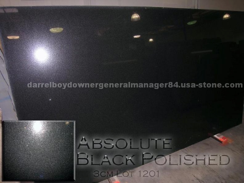 Absolute Black Granite Polished 3cm slabs