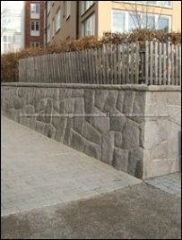 Bohus Granite Paving, Wall Cladding