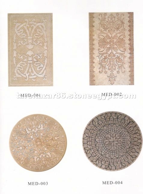 Engraved Stone Medallions Engraved Stone Medallions