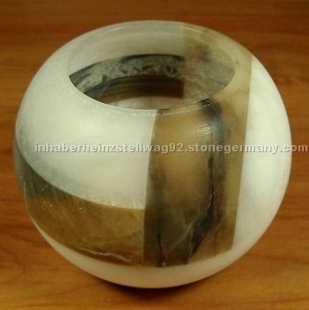 Alabaster Mosaic Lamp