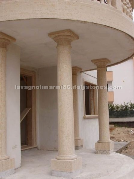 Column in Giallo di Istria