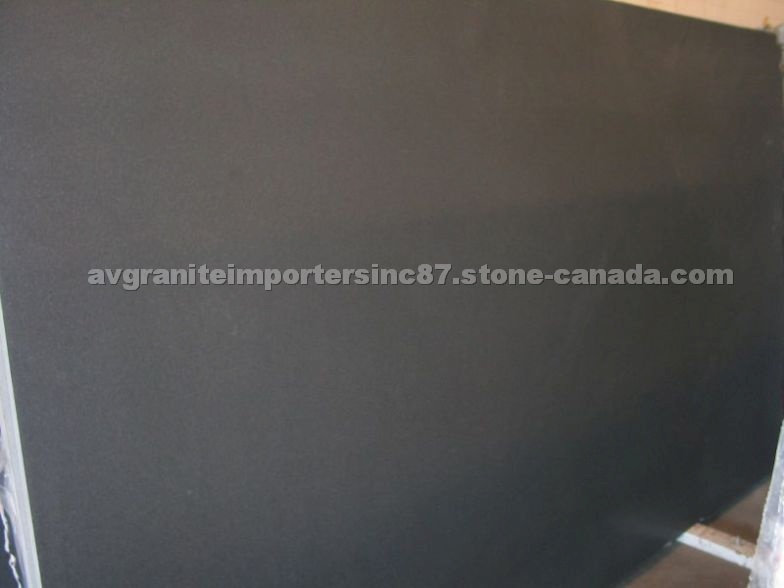 Absolute Black Honed granite slabs