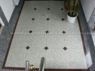 Bianco Crystal, Africa Red, Orissa Blue