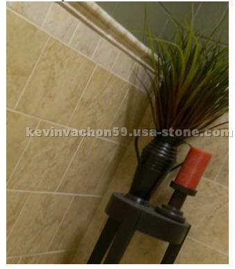 Marble tile works, backsplash