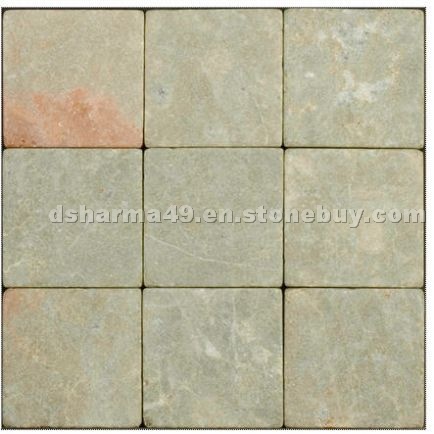 Taupe Shadow Tumbled Marble