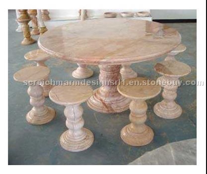 Marble table