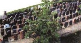 Hand sculpted granite monuments
