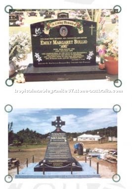 Headstones, Monuments