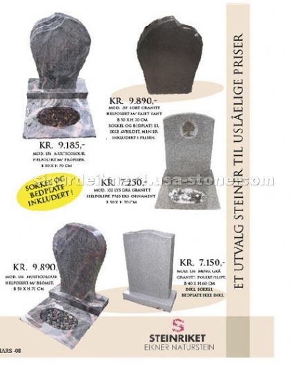 Monuments, Tombstones
