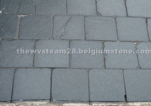Indian Black Slate Cobble Stone